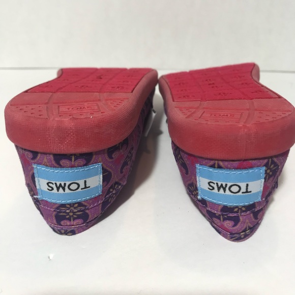 TOMS DISNEY IT’S A SMALL WORLD PINK PURPLE 1Y - Picture 7 of 7